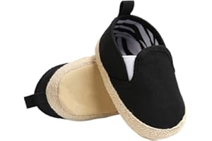 DEBAIJIA Bambino Scarpe Espadrillas Suola Morbida Ragazzo Tela Sneaker Infantile Antiscivolo Traspirante EU