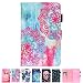 Produktbild Samsung Galaxy Tab A6 7.0 Hülle, Z-Newell Ultra Thin PU Leder Tasche Bookstyle Hülle Flip Case Wallet Cover mit Standfunktion Karteneinschub und Magnetverschluß für Samsung Galaxy Tab A 7.0 Zoll T280 T285, Stylus enthalten (Design 02)