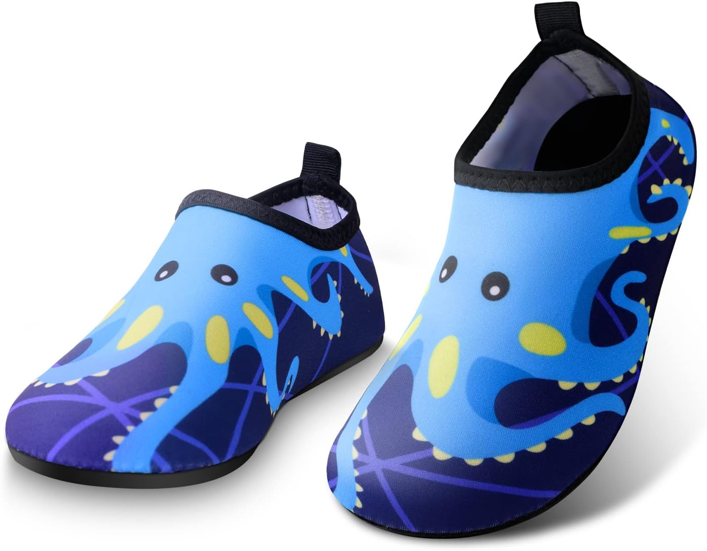 Kids Water Shoes Toddlers Swim Beach Shoes, Infant Wet Swimming Pool Shoes for Boys Girls Non-Slip Quick Dry Aqua Socks, Soft Skin Barefoot Baby Holiday Essentials for Garden Sea Waliking Wetsuit