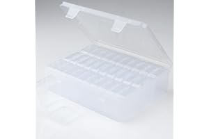 Gbivbe Boite de Rangement Mini avec Couvercle, 93 Pièces Petite Boite Plastique Transparent de Stockage de Perles, Rangement Boîtes de Conteneurs pour Collecte de Petits Objets, Bijoux, Artisanat