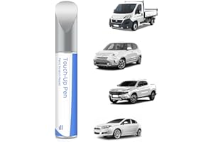 PARTS4EV 549/B/549 Bianco/Ducato White Pennello e vernice per ritocchi Fiat Exact Match - Per ritocchi su graffi e scheggiature