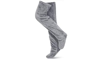 ZhongShuang Snuggs Cozy Socks Snuggle Paws Sock Slippers Thigh High Socks Over Knee High Fuzzy Long Socks Plush Slipper Stockings Fuzzy Socks Winter Home Sleeping Socks