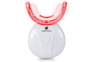 FUREIN SMILE Dispositivo de terapia de luz periodontal LED, 32 LED, tratamiento de luz roja para la salud de las encías y el alivio del dolor de muelas