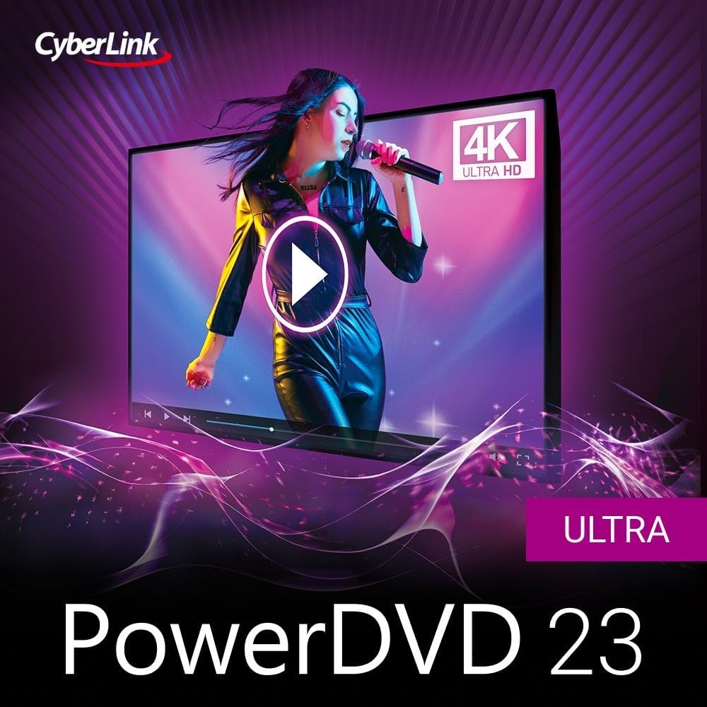 Avis d'Expert & Test Approfondi : CyberLink PowerDVD 23 Ultra PC Activation Cod (CyberLink PowerDVD 23)