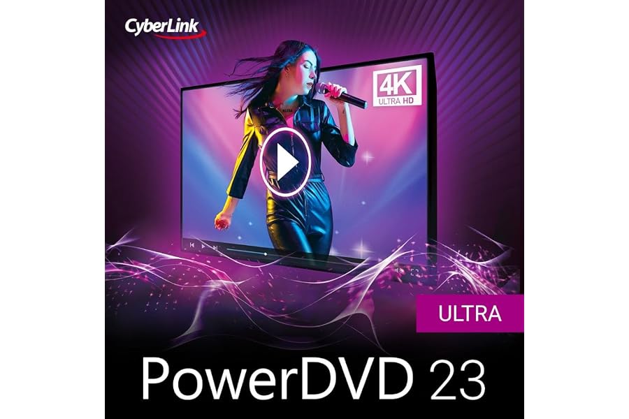 CyberLink PowerDVD 23 | Ultra | Código de activación PC enviado por email