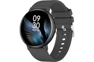 AcclaFit Smartwatch Donna Uomo, 1.38" Touch Screen Smartwatch con Effettua/Risposta Chiamate, Fitness Tracker con Pressione Sanguigna e Monitor Sonno, 120+ Sport Step Counter per Android iOS