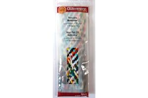 GENERICO Gutermann Filo da Rammendo in Lana Acrilica – Treccina Multicolor 24 Colori, 96 Agugliate + Ago Incluso – Kit da Cucito per Rammendi, Ricami e Lavori Creativi – Giorgetti Strass
