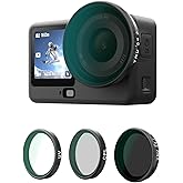 TELESIN Osmo Action 6 Filtre Seti (CPL+VND+UV)