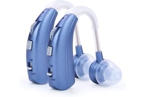 Britzgo dispositivo, lunga durata, cancellazione intelligente del rumore, 1 coppia (blu)