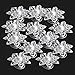 Imixlot Bridal Wedding Clear Crystal Swirl Hair Twists Coils Spirals Hair Pin Clip Accessories (pcak of 12) (#2)