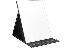 ‎DUCARE DUcare Reise Spiegel Klappspiegel Make up Spiegel Taschenspiegel mit Ständer Tragbar und Schlank