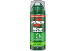 Mennen Mousse à raser Mentholée 0% 250 ml