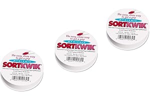 ‎LEE Lee Sortkwik Anti-Bacterial Odorless Non-Toxic Fingertip Moistener with Non-skid Back, 1-3/4 oz