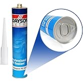 Badem10 Dayson Poli&uuml;retan Pu Mastik Beyaz Genel Ama&ccedil;lı Silikon 280 ML