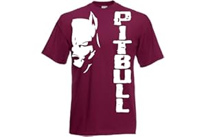 Generico t-Shirt Pitbull Fight Hund Dog Kickboxen Boxen Geschenkidee 12 Colori auch für Kinder