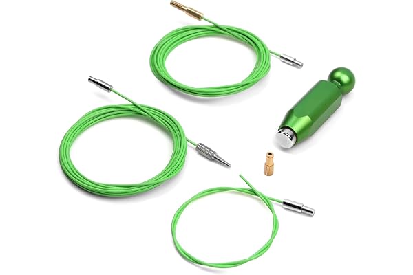 BESNIN Kit de routage Interne de câble pour vélo+coupeur de Tuyau d'huile de vélo Outil de routage Interne de câble Combiné