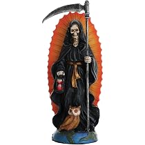 Dark Fantasy: Figura de Bronce Trono de la Santa Muerte 22cm Reserva - España Dark Fantasy: Figura de Bronce Trono de la Santa Muerte 22cm Reserva - España