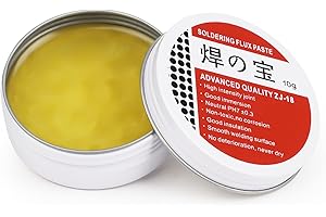 flintronic Solder Flux Paste, 10g Rosin Solder Flux, Solder Flux Tin Paste, No-Clean Lead-Free Flux Environmentally Friendly Solder Tin Paste for Phone SMD PCB BGA PGA Home Appliance Welding