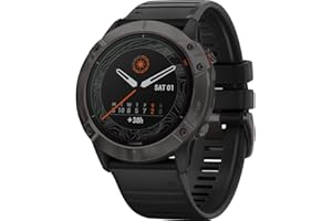 Garmin - Reloj GPS con Pulsómetro Fenix 6X Pro Solar Garmin