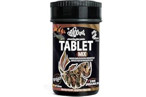 Haquoss Tablet Mix Mangime in Pastiglie affondanti per Pesci Pulitori da Fondo e Vetro, 100 ml/36 gr