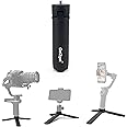 GetZget® Universal Tripod Table Mount Compatible with DJI Ronin 2/3/4, RSC, Osmo OM 4/5/6/7 Mobile Gimbals & Zhiyun DSLR Gimbals - 5Kg Load Capacity, 1/4" Screw Compatible Desktop Stand Accessories