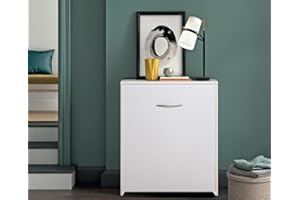 DOLCI SOGNI Mobile Letto A Scomparsa Singolo Bianco 80x190, 100% Made in Italy, Letto a Scomparsa con Mobile dotato di Rete a Doghe in Legno e Materasso, Letto Pieghevole Estraibile