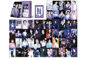 ZPPLD BTS Photocard 54Pcs,Kpop BTS Lomo Cards,BTS Merchandise,BTS Mini Picture Cards BTS Cards,Bangtan Boys Photocards (Set E)