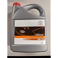 Genuine 5 Litre Toyota 0W16 Motor Oil 08880-83889 : Amazon.co.uk ...