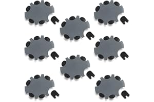 JB White ProWax MiniFit 48 Filtri anti cerume per apparecchi acustici, compatibili con Oticon, Bernafon e Auditio, 8 dischi con 6 utensili e 6 filtri, colore nero