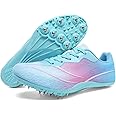 WESHIRUN Track and Field Shoes Men Women Kids Spikes Shoess Boys Racing Shoes Girls Jumping Sneakers