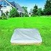 Produktbild Promadino Sandkasten "Leonie" 100x100 mit weißer Abdeckplane