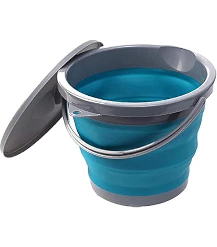 Set - Secchio Per Lavaggio Auto 20L Bianco Con Grata Per Secchi - Foto 8