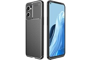 TECHGEAR Carbon Fibre Case for Oppo Find X5 Lite 5G [CarbonFlex Case] Flexible, Shockproof, Ultra Slim, Soft TPU Protective Shell Cover with Carbon Fibre Detailing Designed For Oppo Find X5 Lite 5G