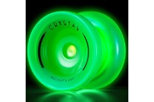 MAGICYOYO K2 YoYo pour enfants, YoYo vert brille dans l'obscurité, yo-yo réactif pour enfants, Yoyo inresponsable pour joueurs avancés, astuces professionnelles de rotation des doigts Yo-Yo