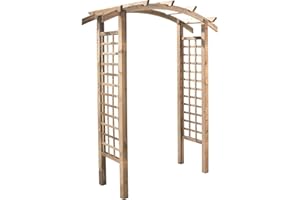 FOREST STYLE Arche de Jardin en Bois de Pin CELESTE - Cerland