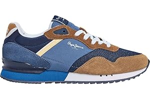 Pepe Jeans Baskets en Cuir London Class Multicolores