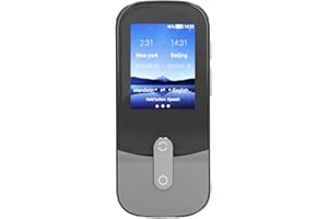 HURRISE Language Translator Device, 2.4 Inch HD Touch Screen Foreign Language Translator, Smart Voice Photo Translator, Support 119 Online Languages/10 Languages in Offline