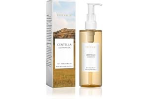 BYHSOEP Centella Cleansing Oil 100ML, Aceite Limpiador Facial Coreano, Extracto de Centella Asiática de Madagascar, Doble Limpieza Facial Cleansing Oil, Aceite Desmaquillante Facial Con Centella Asiática