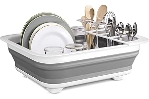 Albert Austin Collapsible Laundry Baskets And Buckets Foldable Washing Baskets Multi Purpose Space Saving Kitchen Baskets Outdoor Camping Picnic Fishing Fold Flat (Dish Rack)