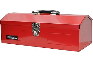Faithfull TBB16 Werkzeugbox aus Metall, Scheunenform, 42 cm