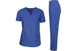 DAGACCI MEDICAL UNIFORM Dagacci Scrubs Medical Uniform Women and Man Scrubs Set Medical Scrubs Top and Pants