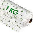 Eurowrap 1 kg Butter Paper Roll – Ideal Wrapping Paper for Food, Butter Paper for Rotis, Roti Wrapping Sheets, Parchment Paper, and Baking Paper