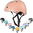 Glerc Kids Bike Helmet, Lightweight Adjustable Multi-Sport for Bicycle Skateboard Scooter, 2 Sizes Toddler Youth & Kids, Multiple Colors