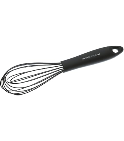 Fouet original Kaiser Inspiration 29 cm, fouet 100% silicone, ergonomique, antidérapant, passe au lave-vaisselle, résistant à la chaleur jusqu'à 200 °C, gris