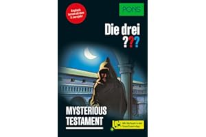 PONS Die Drei ??? Mysterious Testament: Englisch lernen mit Justus, Peter und Bob - mit Hörbuch in der Scan2Learn-App