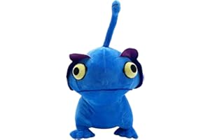 simyron Figura de Peluche La Bestia Marina Azul 26 cm Jacob y la Bestia del mar Dibujos Animados de Peluche de Juguete Linda Almohada de Dibujos Animados muñeca Animal Suave Personaje