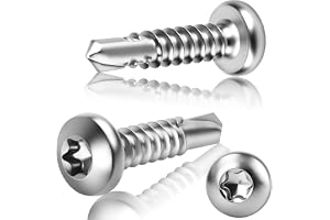 Sturiz 120 st. borrskruvar Torx borrskruvar för stål 4,2x16mm rundhuvud självborrande skruvar linsehuvud självborrande skruva