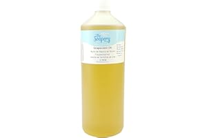 THE SOAPERY Grapeseed Oil 1 Litre - Cosmetic Grade - Also a Carrier Oil for Massage and Aromatherapy