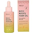 Delhicious Amla Oil & Rosemary Oil for Hair Growth - Rich Roots Hair Loss Treatment for Thinning Hair - Nourishes Dry Scalp, Brightens Dull Hair - Natural, Vegan, Ayurveda - 50ml