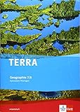 TERRA Geographie 7/8. Ausgabe Thüringen Gymnasium: Arbeitsheft Klasse 7/8 (TERRA Geographie. Ausgabe für Thüringen ab 2012) by